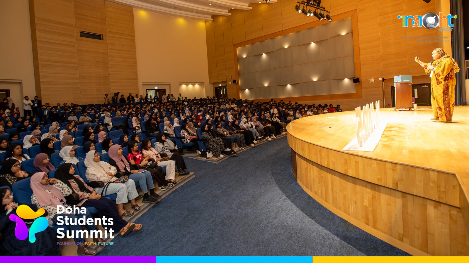 Guest speaker addressing the auditorium